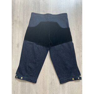 Marni Linen blend Denim Edition Velvet Speckled Jeans Dark Wash Size 29 W34in